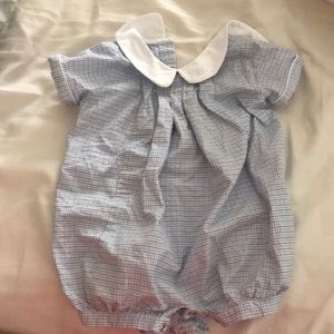 6 month Ralph Lauren baby collared bubble